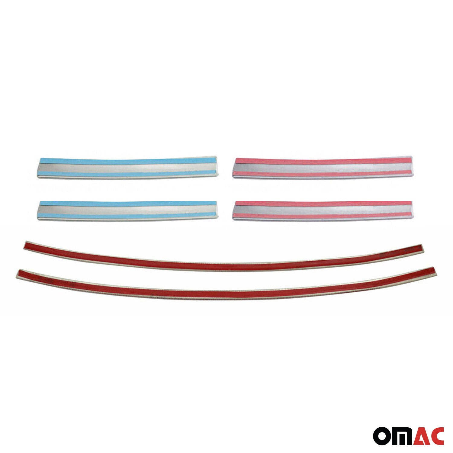 Moulure de Grille de Calandre pour VW Jetta 2011-2014 Chromé 6Pcs