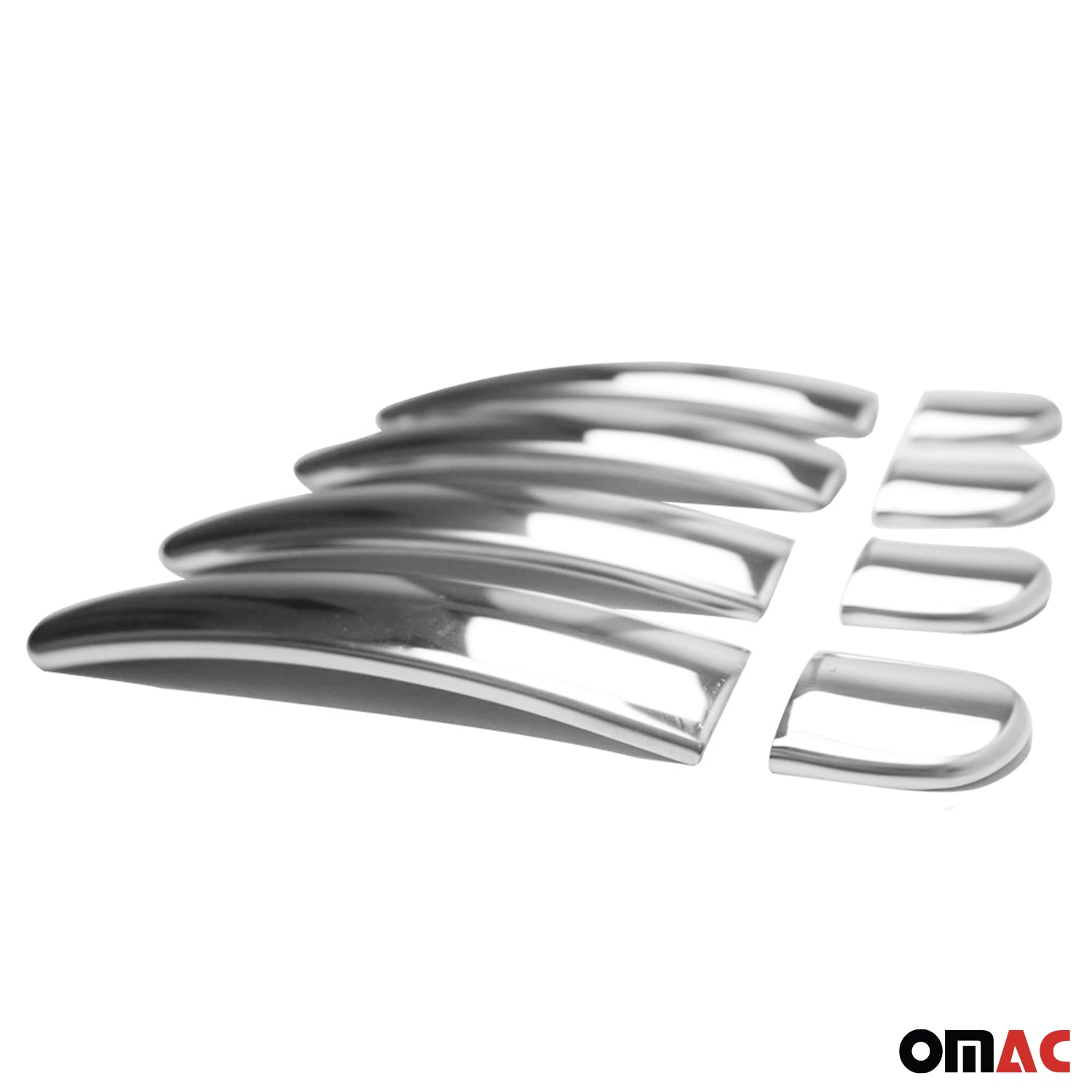 Couverture de poignée de porte pour VW Tiguan 2007-2016 en Acier Inoxydable 8Pcs