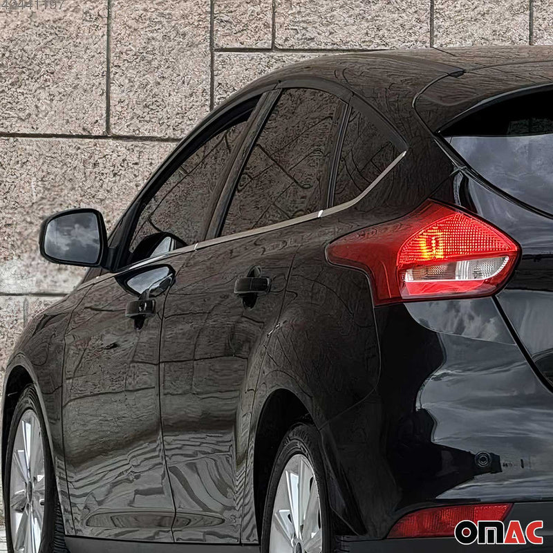 Garniture de Fenêtre pour Ford Focus Break 2010-2020 Acier Inox 8Pcs