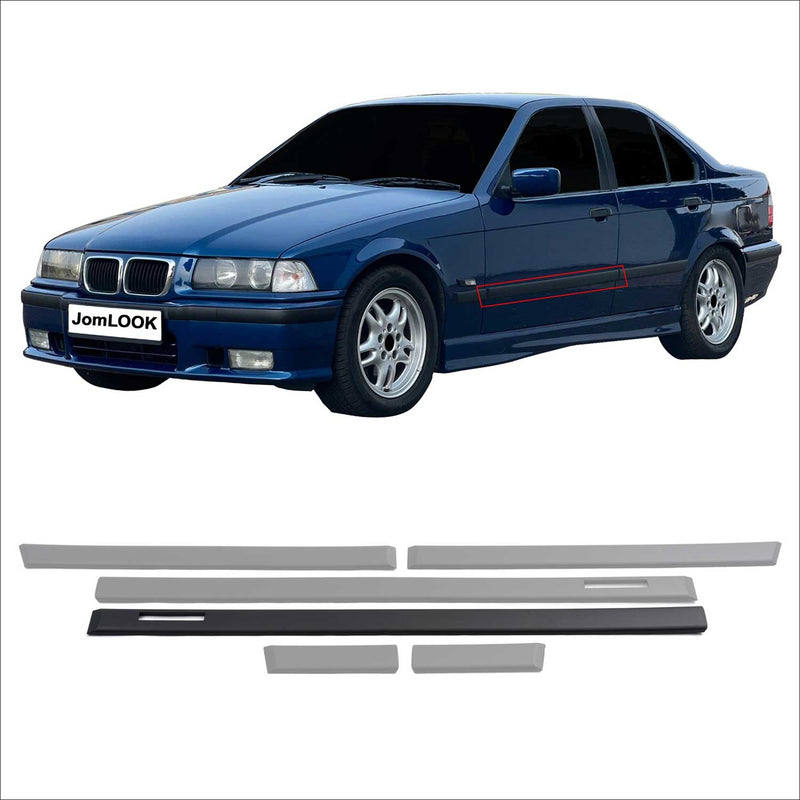 Baguettes latérales Garnitures De Portière pour BMW Series 3 E36 Berline/ Break