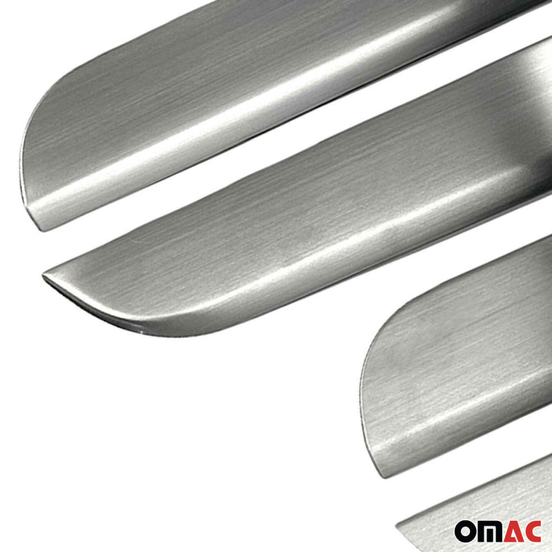 Couverture De Seuil De Porte pour Peugeot 5008 2016-2025 Inox Chromé 4x