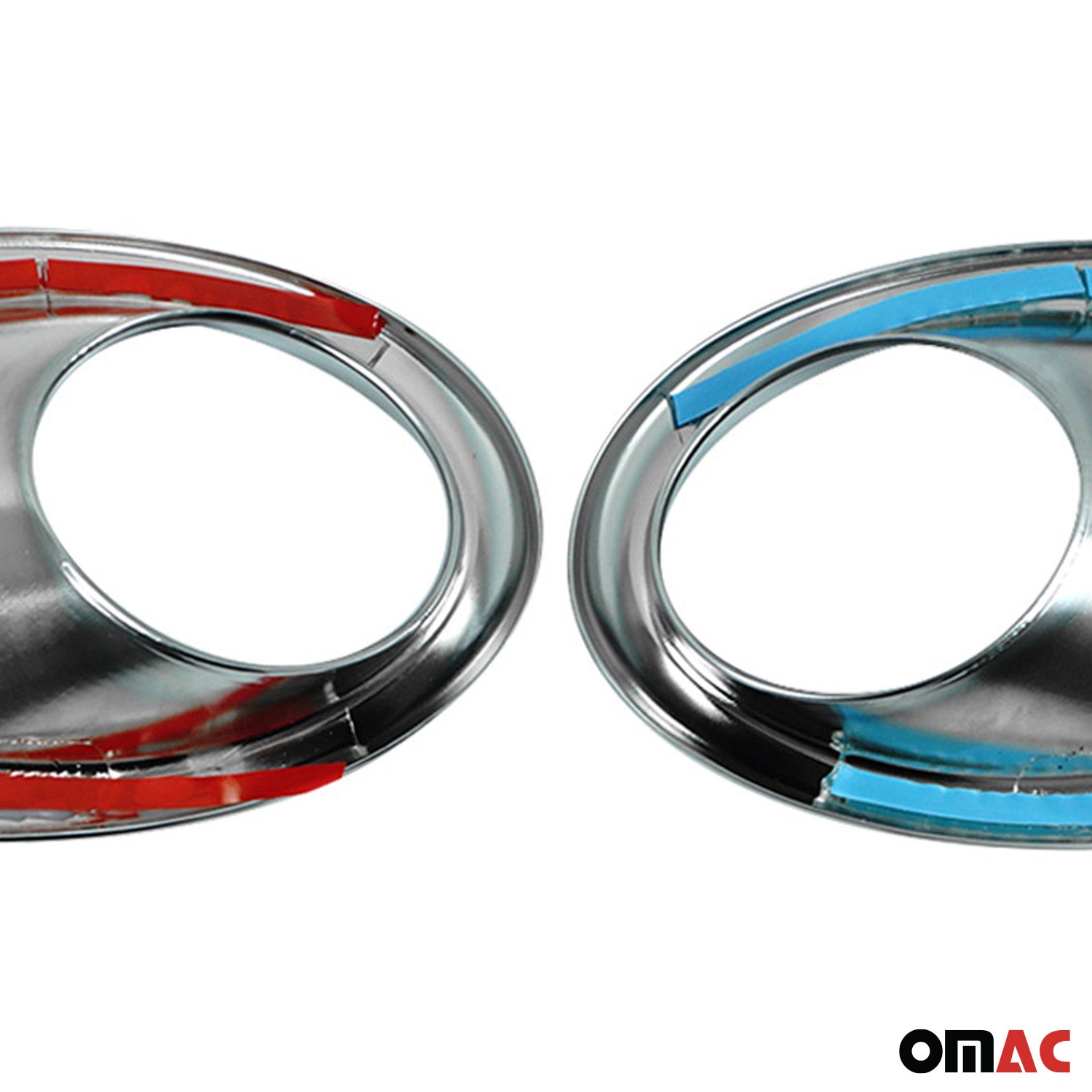 Cadres De Phares Antibrouillard pour Toyota Corolla 2013-2016 ABS 2 Pcs
