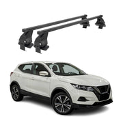 Barres Transversales Menabo pour Nissan Qashqai J11 2017-2021 Noir