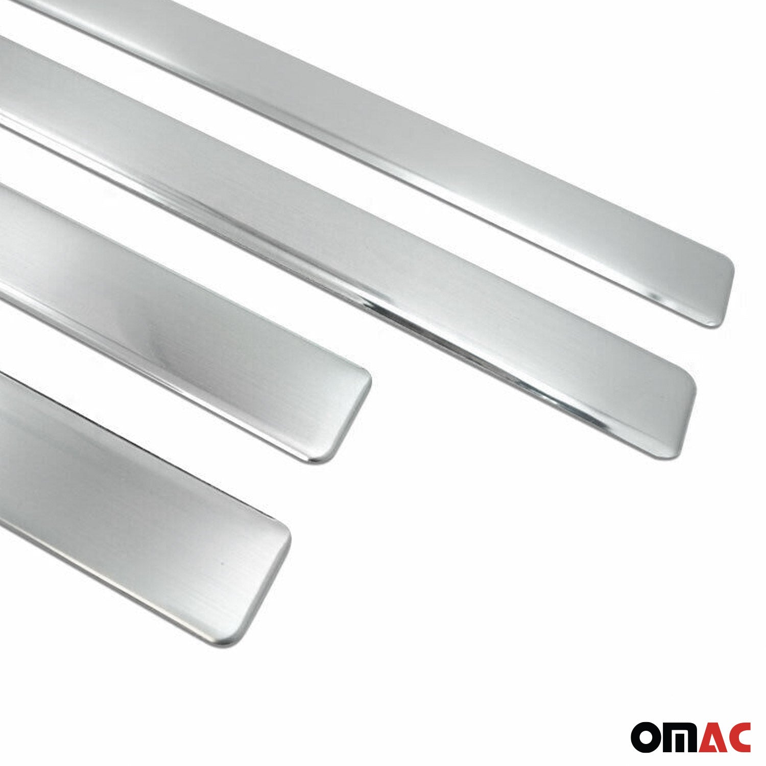 Protection Seuils de Portes pour Renault Megan III / Fluence 4x Inox Chromé
