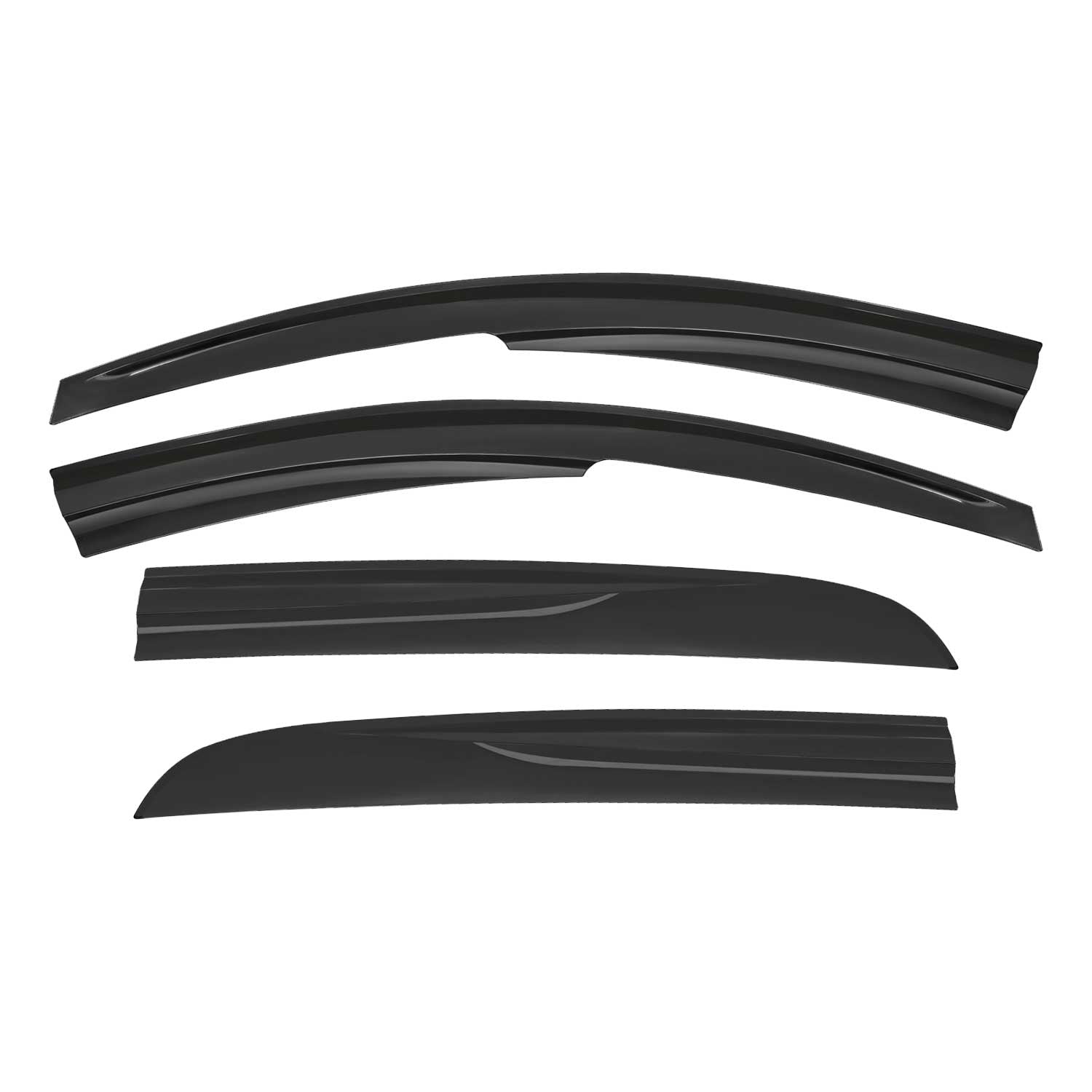 Déflecteurs De Vent Pluie D'air pour Hyundai Getz HB 2002-2011 Acrylique 4 Pcs