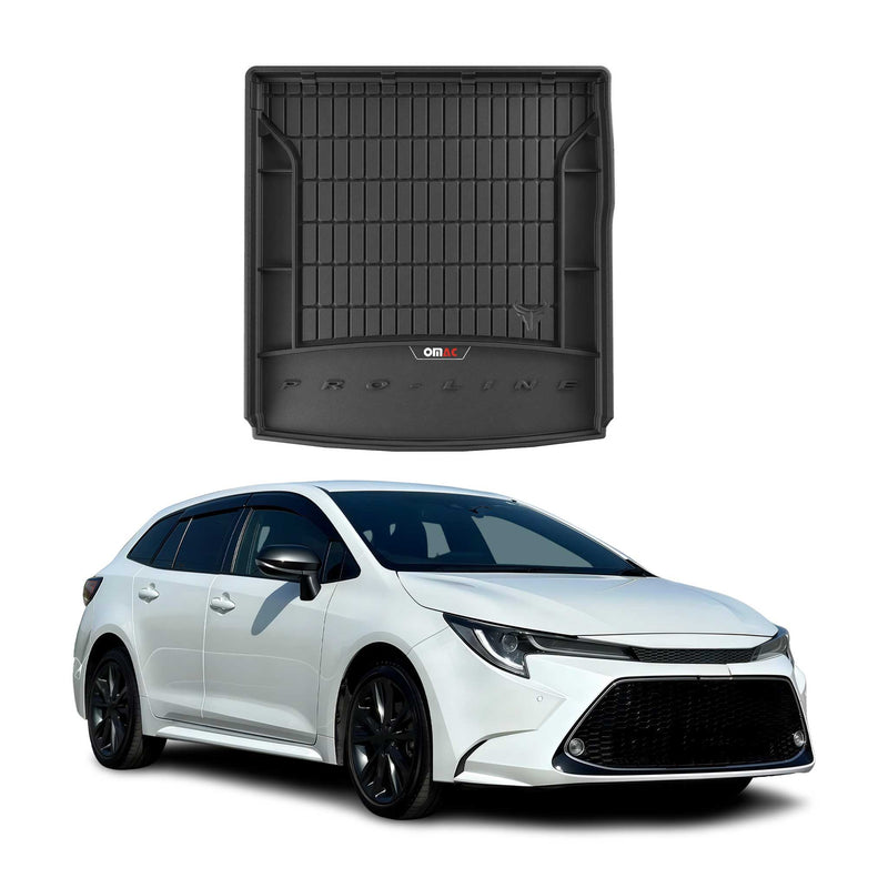 OMAC Tapis De Coffre pour Toyota Corolla Touring Sports 2019-2025 supérieur Noir