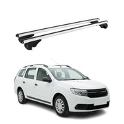 Barres de toit Transversales pour Dacia Logan MCV Stepway 2017-2020 TÜV Gris 2x