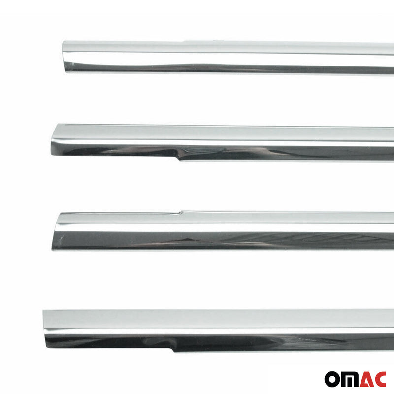 Baguettes pour contour Latérales pour Ford Focus 2004-2013 acier inox chrome