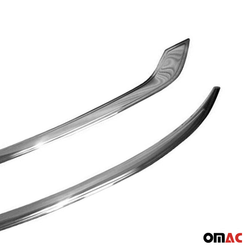 Cadre Phare Antibrouillard pour VW Caddy 2010-2015 en acier inox Chromé