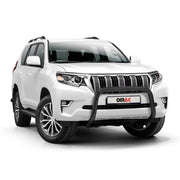 Pare-Buffle Avant Pour Toyota Land Cruiser 150 2019-2023 Acier Noir
