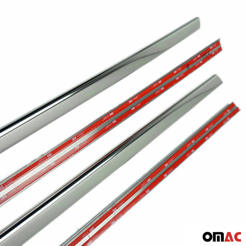 Garniture de Fenêtre pour Fiat Tipo 2015-2025 Berline Acier Inox 4Pcs