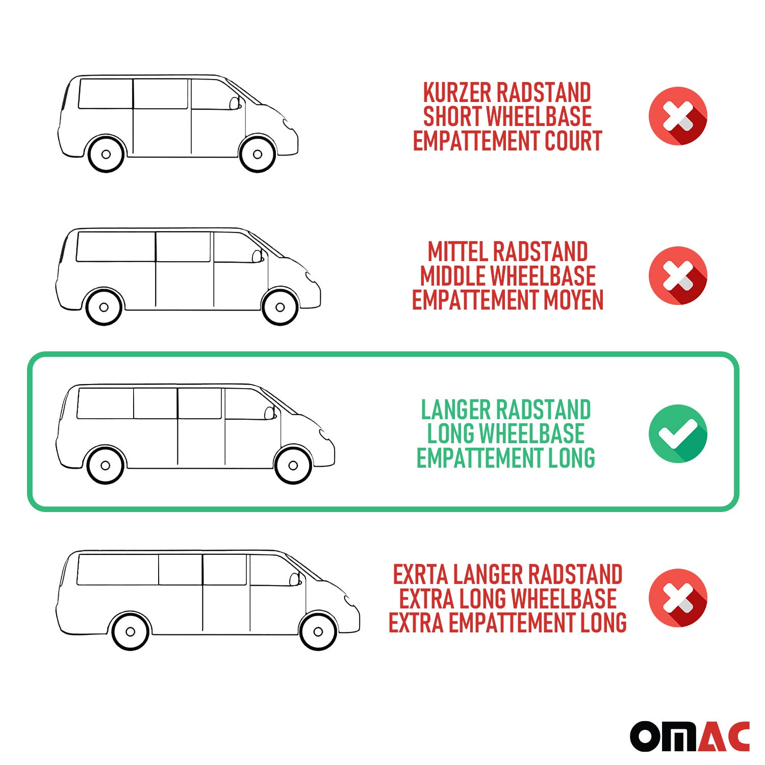 Barres de toit longitudinales pour Peugeot Expert 2016-2025 L3 Aluminium Noir