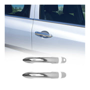 Couverture de poignée de porte pour Renault Clio 2005-2012 en Acier chromé