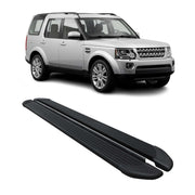 Marchepieds Latéraux pour Land Rover Discovery IV 2009-2018 Noir Aluminium 2Pcs