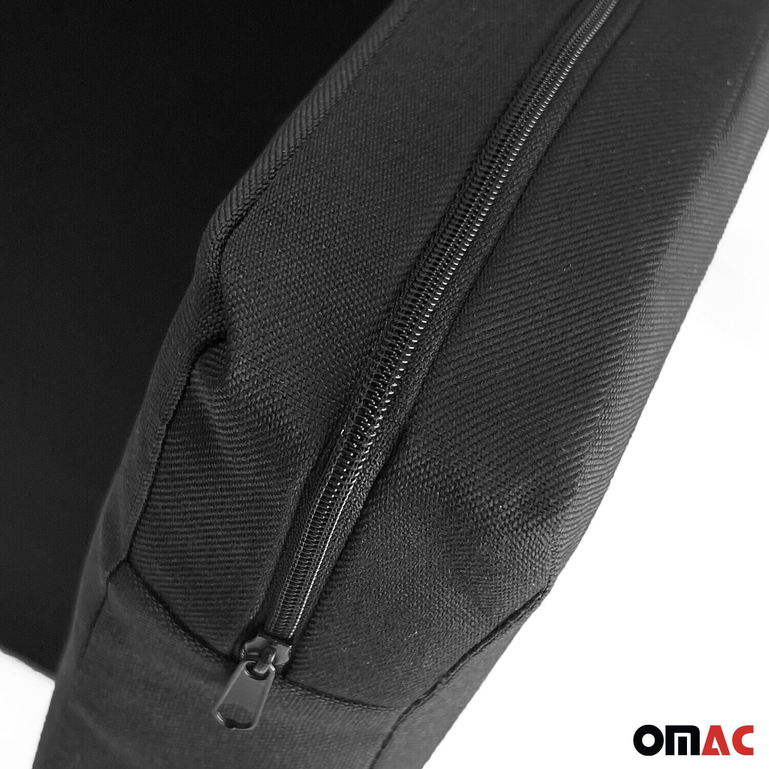 OMAC Matelas de Camping Pliable pour VW Crafter 2006-2026 Polyester Noir 1 Pc