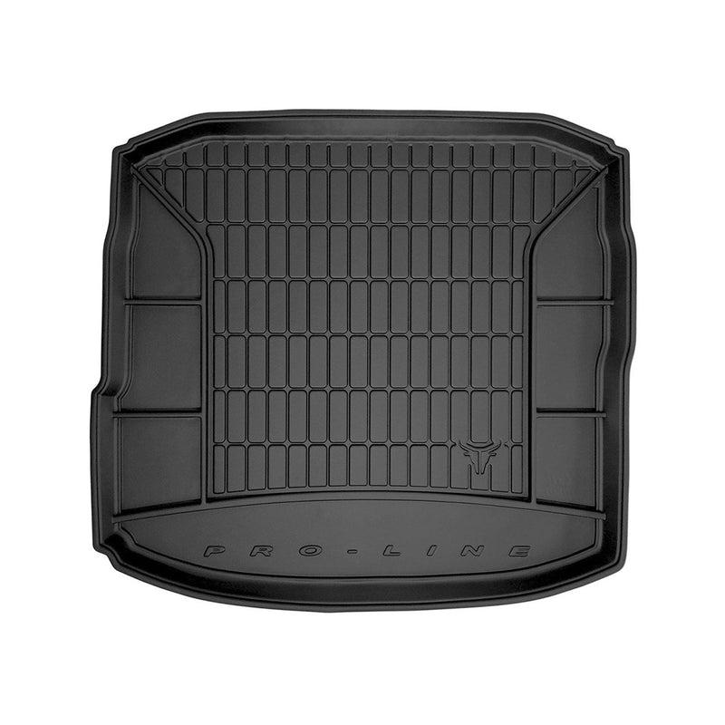 OMAC Tapis de coffre caoutchouc pour Audi A3 8V Berline 2013-20 Noir Premium