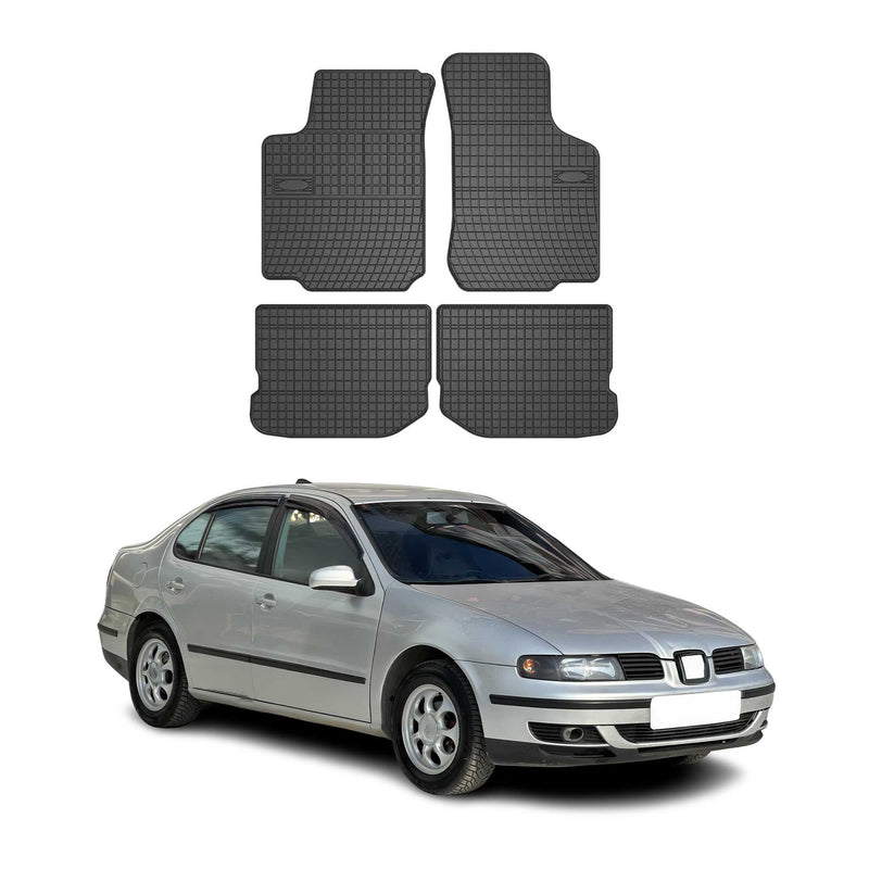 Tapis de Sol pour Seat Toledo 1998-2004 OMAC Noir Caoutchouc