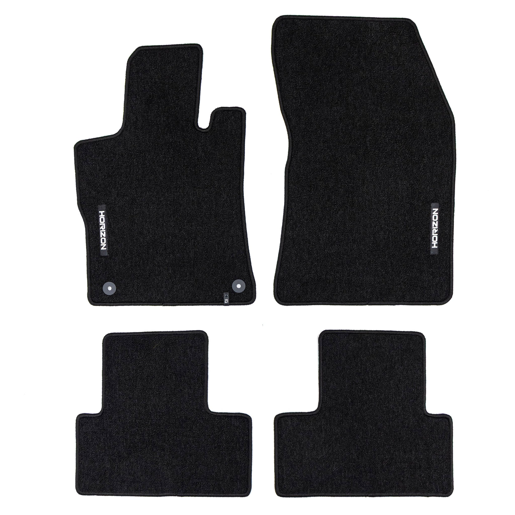 Tapis de Sol de Voiture pour Opel Astra L 2021-2026 Velours Imperméable 4Pcs