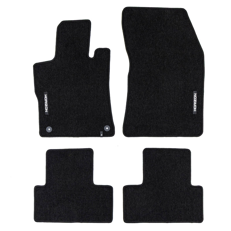 Tapis de Sol de Voiture pour Opel Astra L 2022-2025 Velours Imperméable 4Pcs