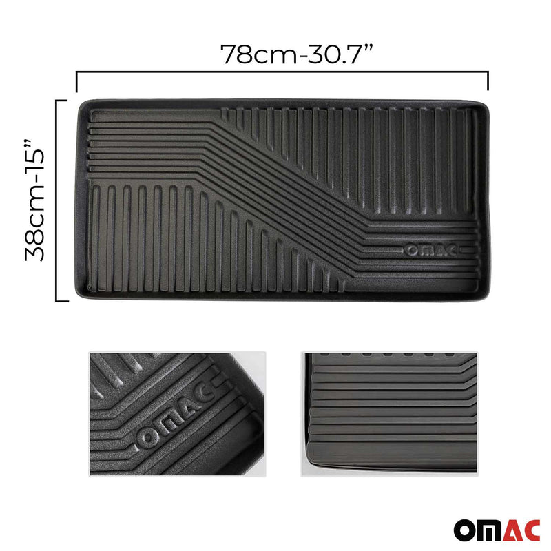 5x OMAC Tapis polyvalent pour cuisine, chaussures, machine à café, gamelle 78x38