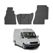 Tapis de Sol pour VW LT II 1996-2006 OMAC Noir Caoutchouc
