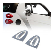Couverture de poignée de porte pour Smart Fortwo W451 2007-2014 en Acier 4Pcs