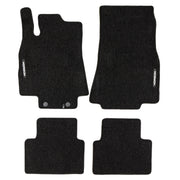 Tapis de sol pour Mercedes-Benz Classe A W169 2004-2012 Velours Noir 4Pcs