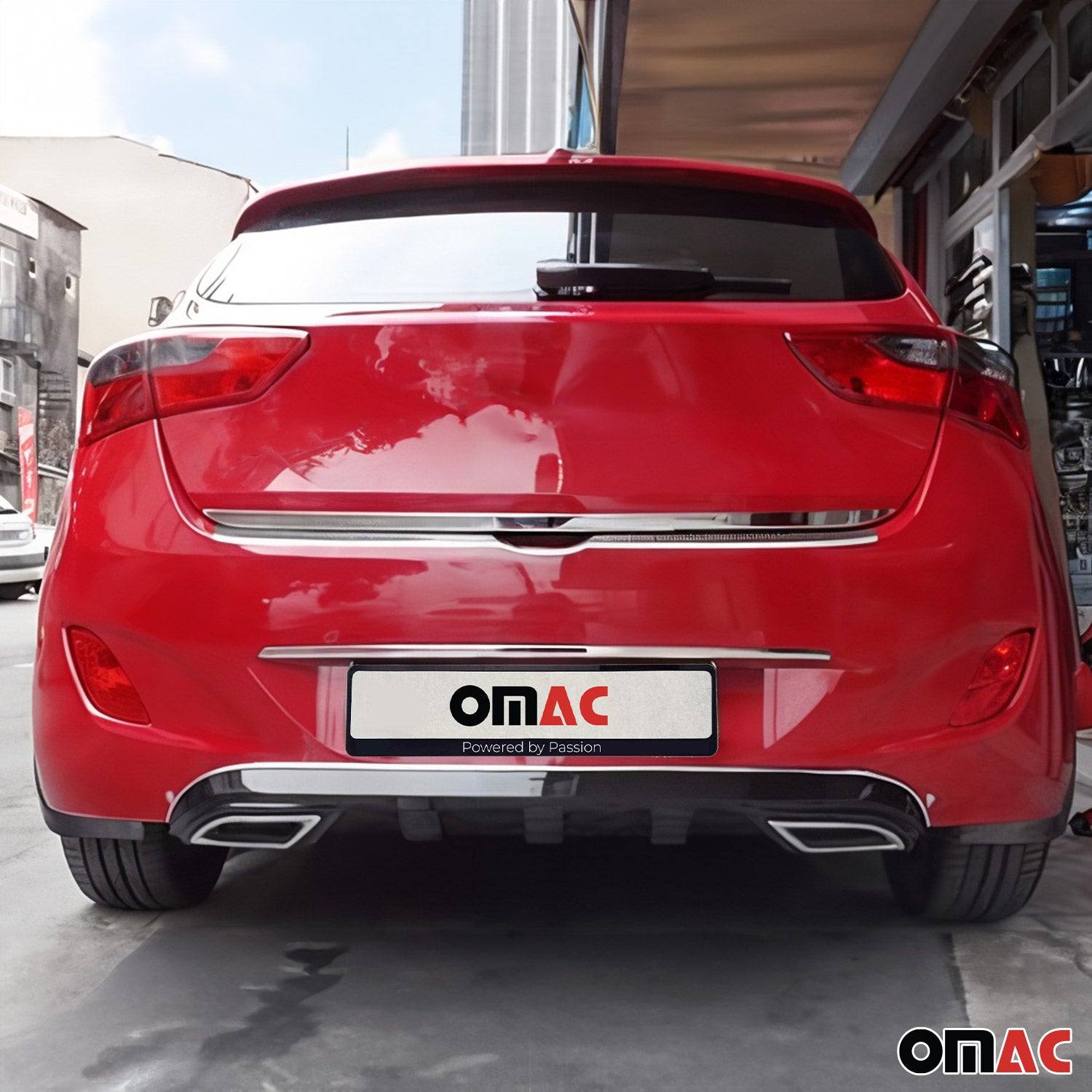 Support de plaque d'immatriculation pour Hyundai i30 Oben 2012-2017