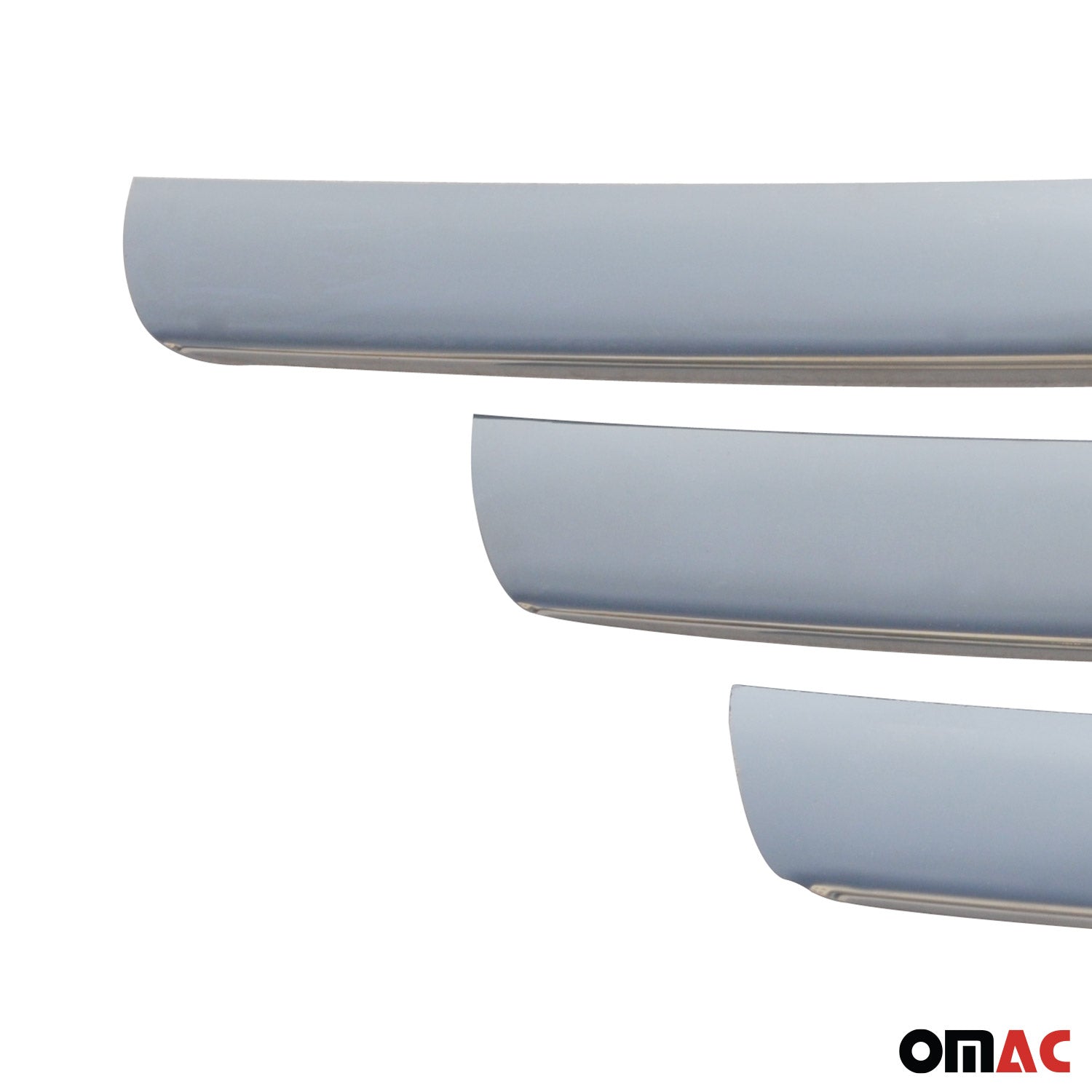 Moulure de Grille de Calandre pour Dacia Logan 2004-2008 Chromé 6Pcs