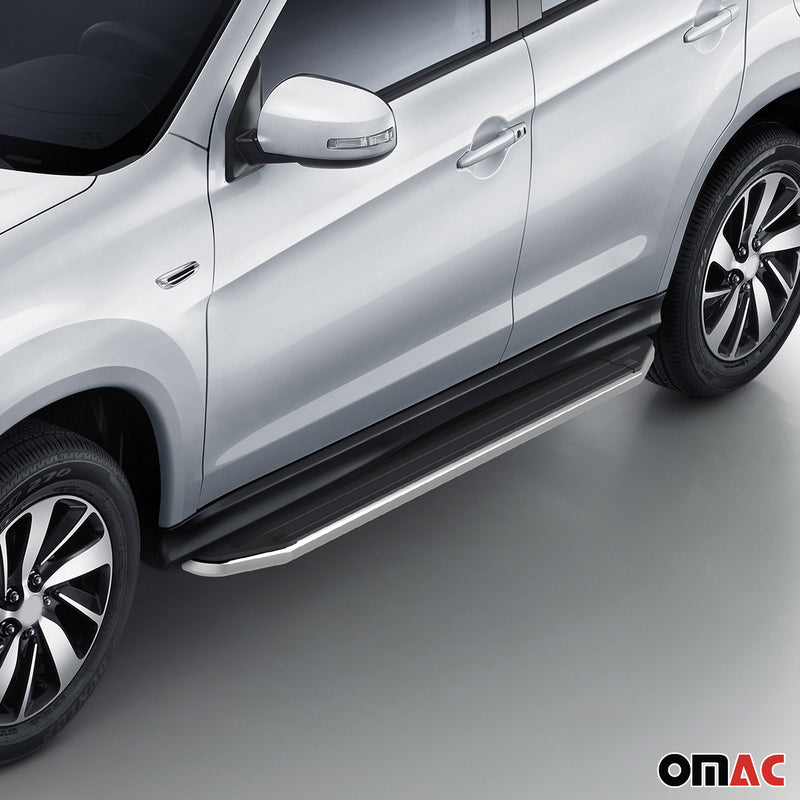 Marchepieds Latéraux pour Mitsubishi Outlander 2012-2023 ABE Alu