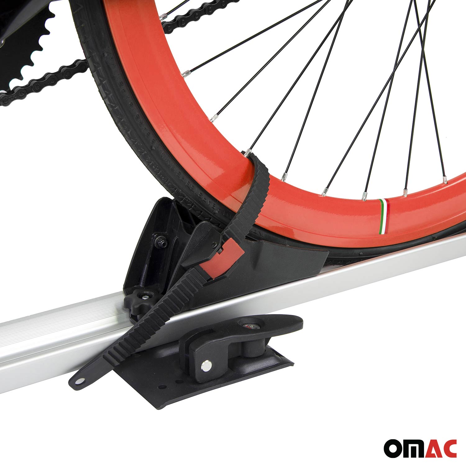 Menabo Porte-vélo de toit Juza Pour 1 Vélo 15kg en Aluminium
