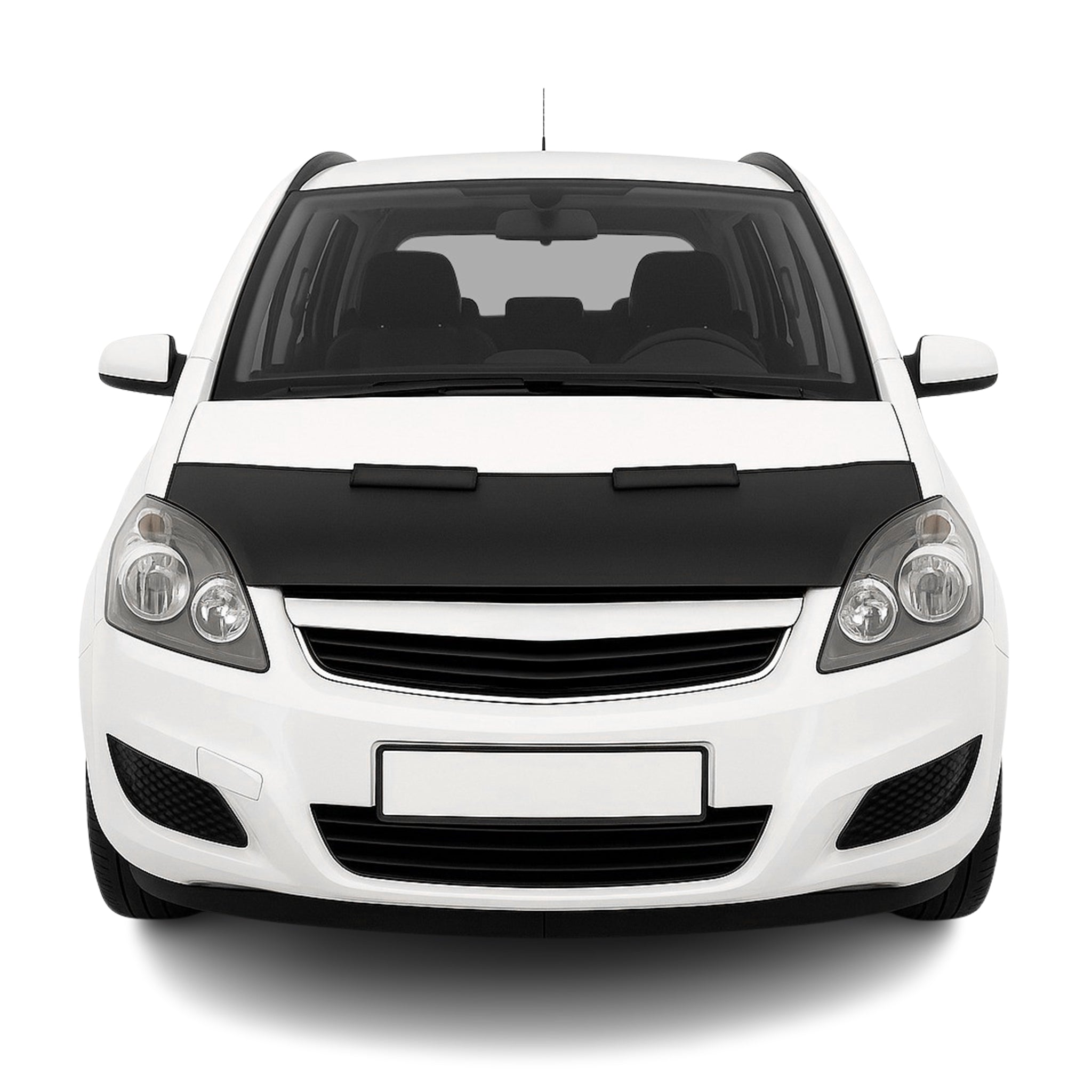 Protège Capot pour Opel Zafira B 2005-2011 Masque de voiture vinyle Noir