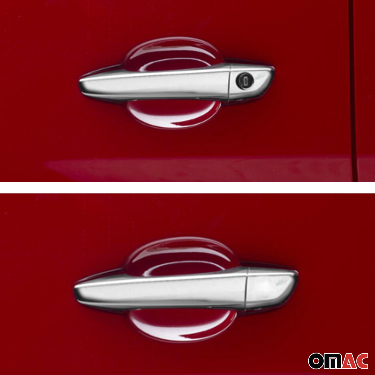Couverture de poignée de porte pour Citroen Jumpy 2016-2026 chromé double porte