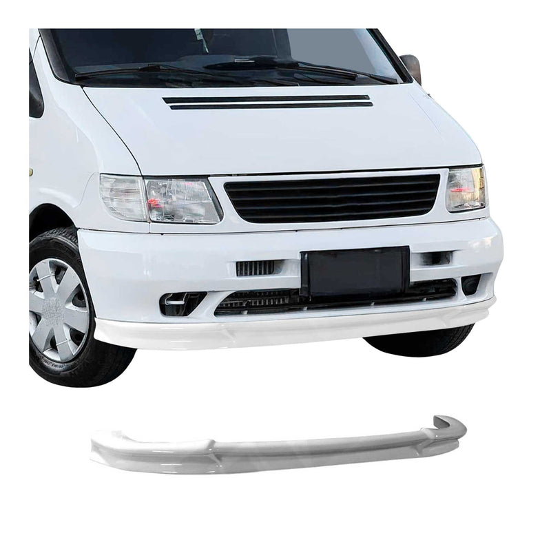 Lame de Pare-chocs Avant pour Mercedes Vito W638 1996-2003 ABS Gris