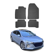 Tapis de Sol pour Hyundai Ioniq 2016-2022 Caoutchouc Noir