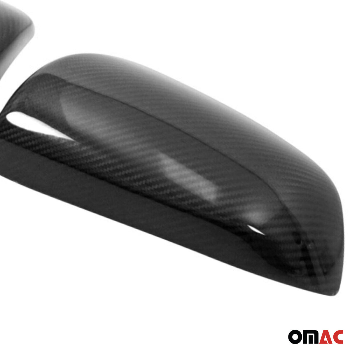 2003-2008 Audi A3 8P S3 / RS3 / A6 C6 Coques de rétroviseurs en Carbone Noir