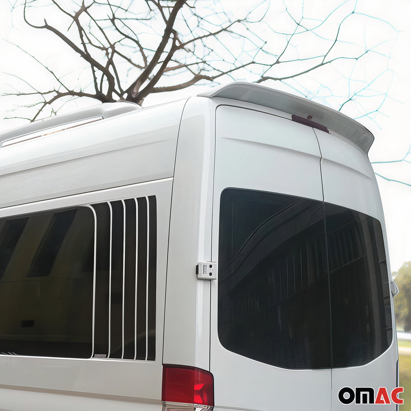 Spoiler De Toit Arriére pour Mercedes Sprinter W906 2006-2018 Blanc Bleu Marine