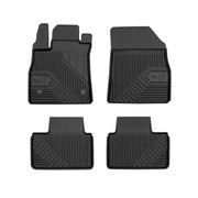 Tapis de Sol de Voiture pour Renault Talisman 2015-2020 Pre-FL TPE Noir 4Pcs