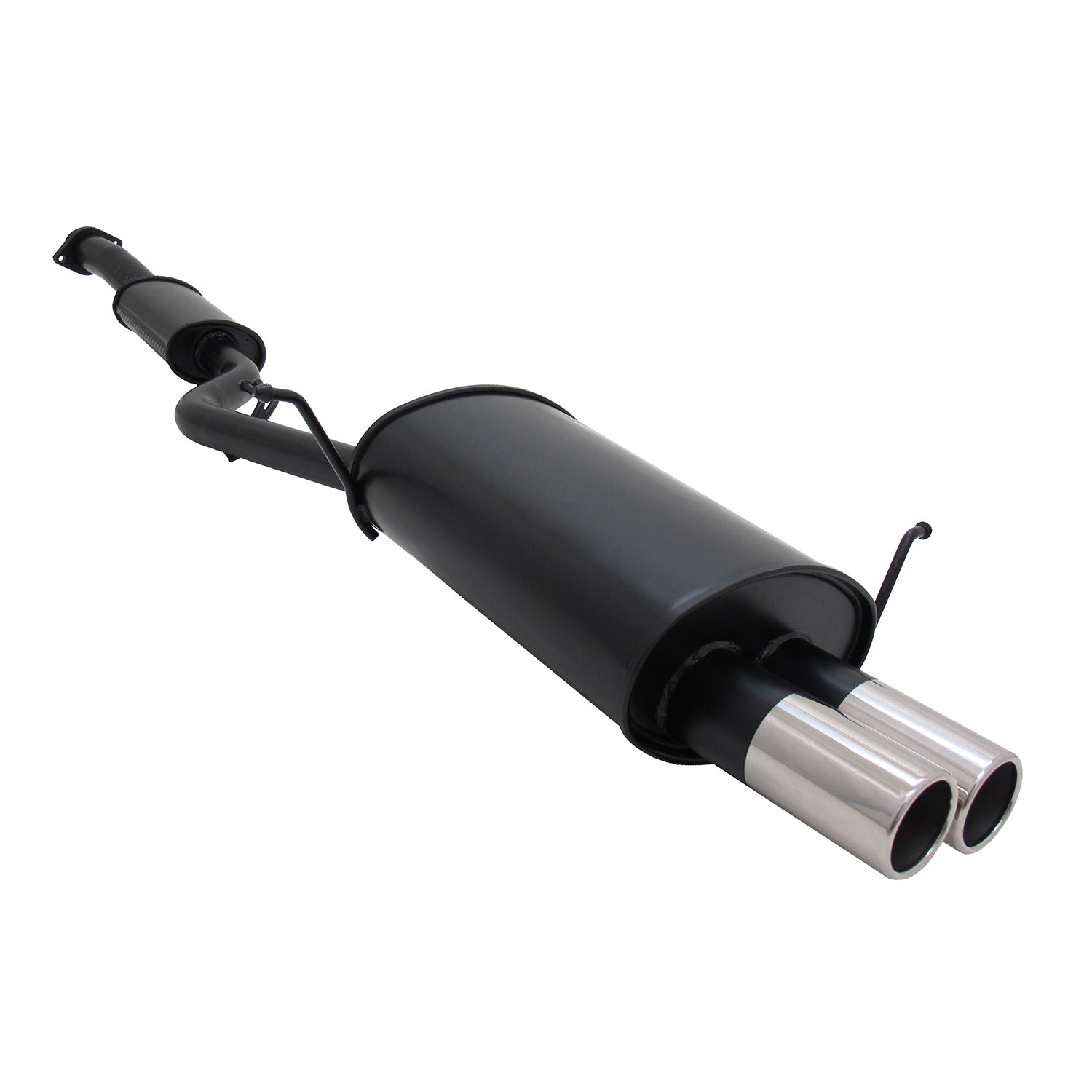 Échappement arrière sport Novus pour BMW E36 Compact 318Ti 2x76mm avec ABE