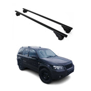 Barres de toit Transversales pour Ford Maverick 2001-2005 Fer Noir