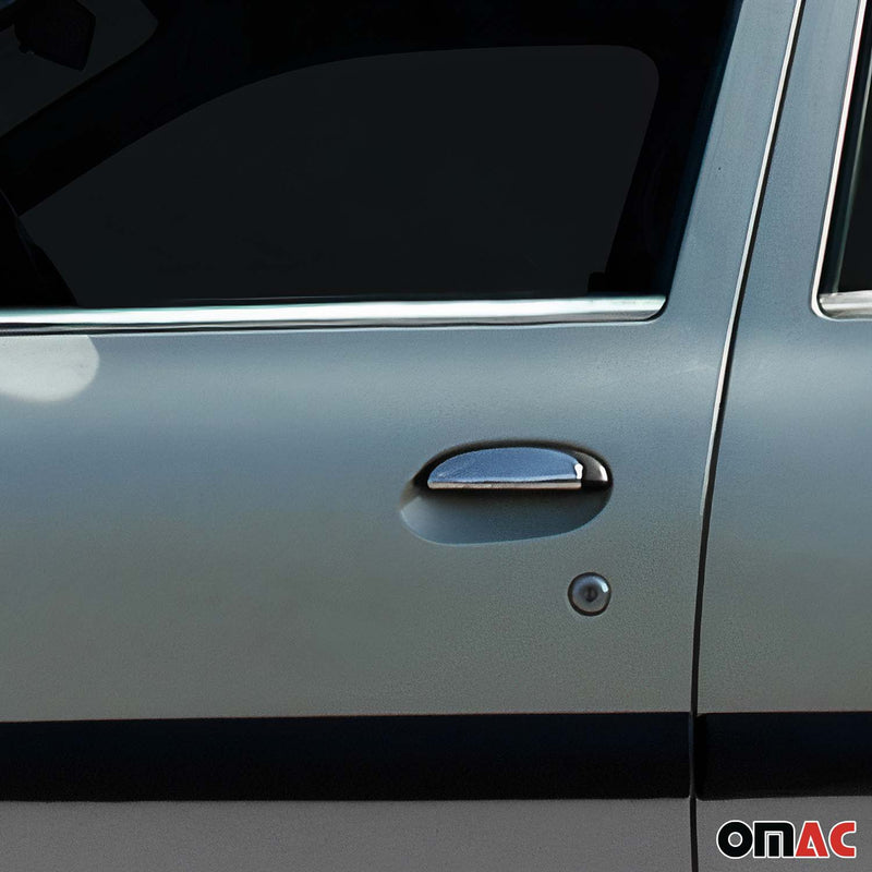 Couverture Poignée de porte pour Renault Megane 1995-2003 2 portes inox Chromé