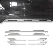 Garniture Baguette de porte latérale pour Dacia Duster 2018-2024 acier inox 6Pcs
