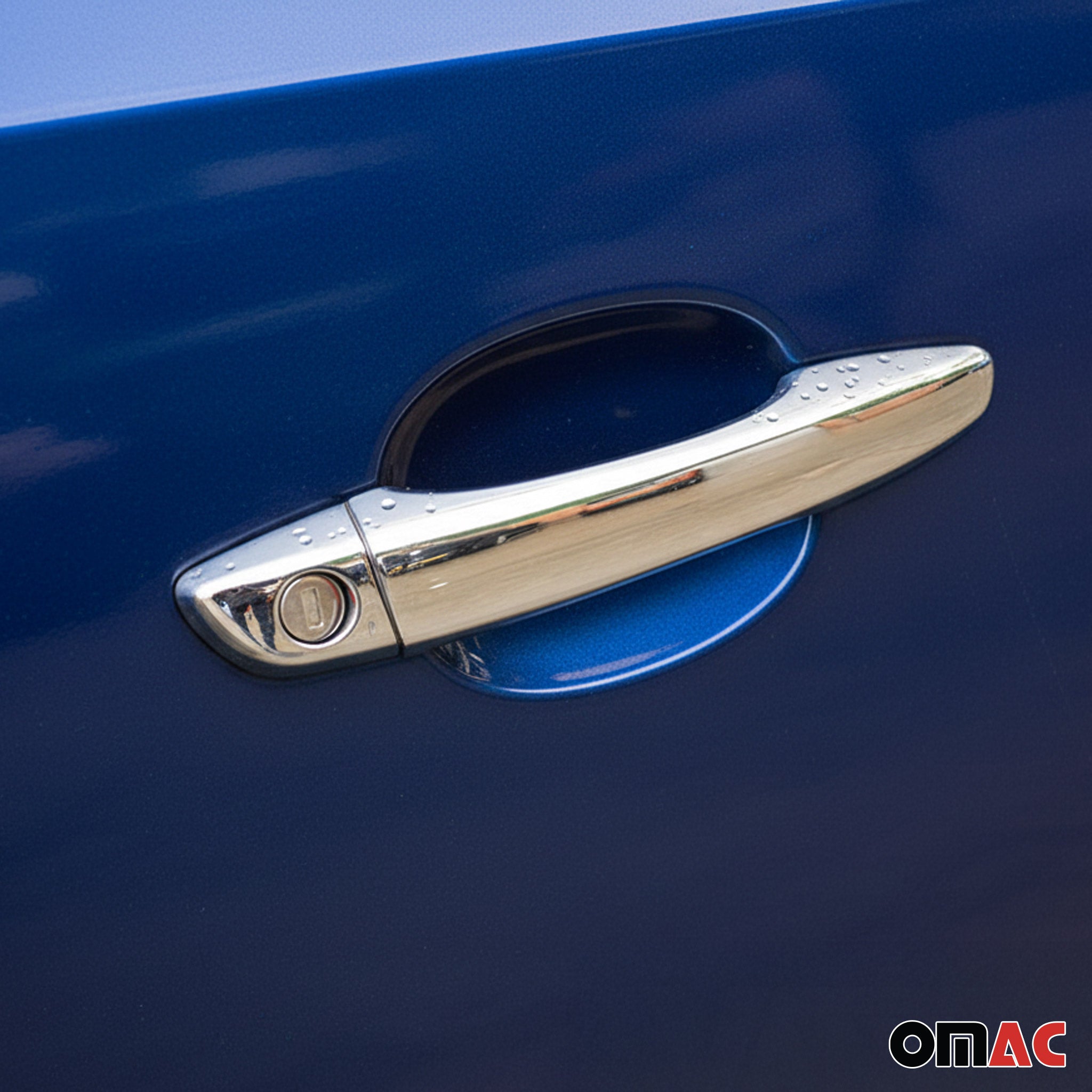 Couverture de poignée de porte pour Citroen Jumpy 2016-2025 chromé double porte