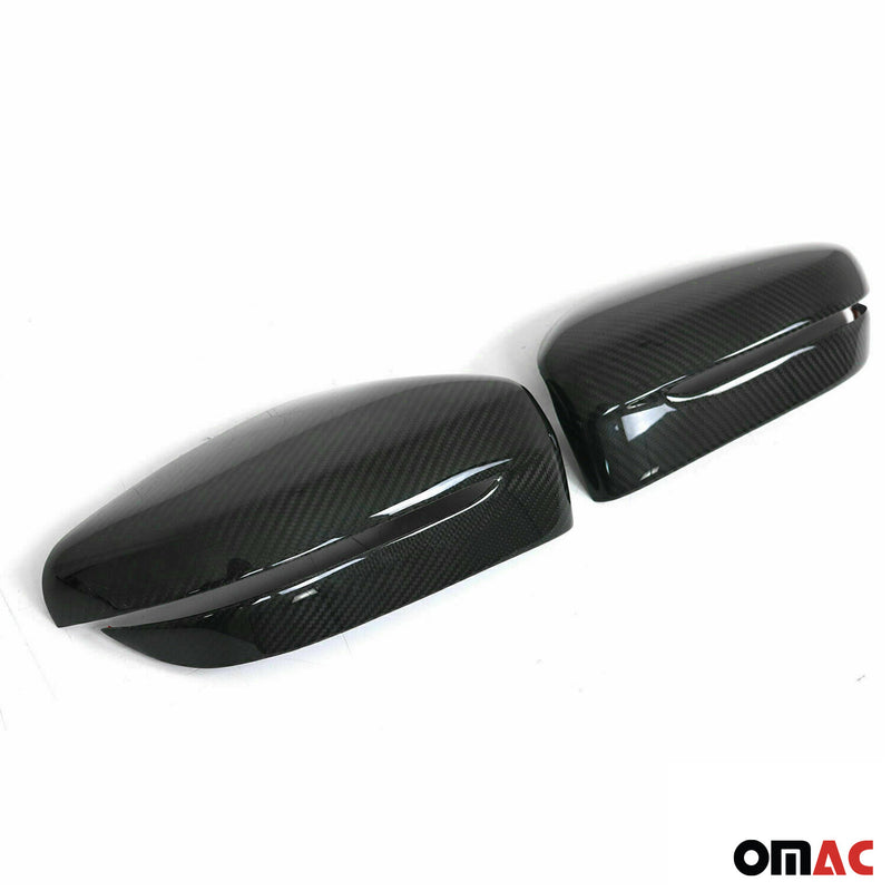 Coques de rétroviseurs pour BMW Série 4 G22 G23 G26 2020-2024 en Carbone Noir