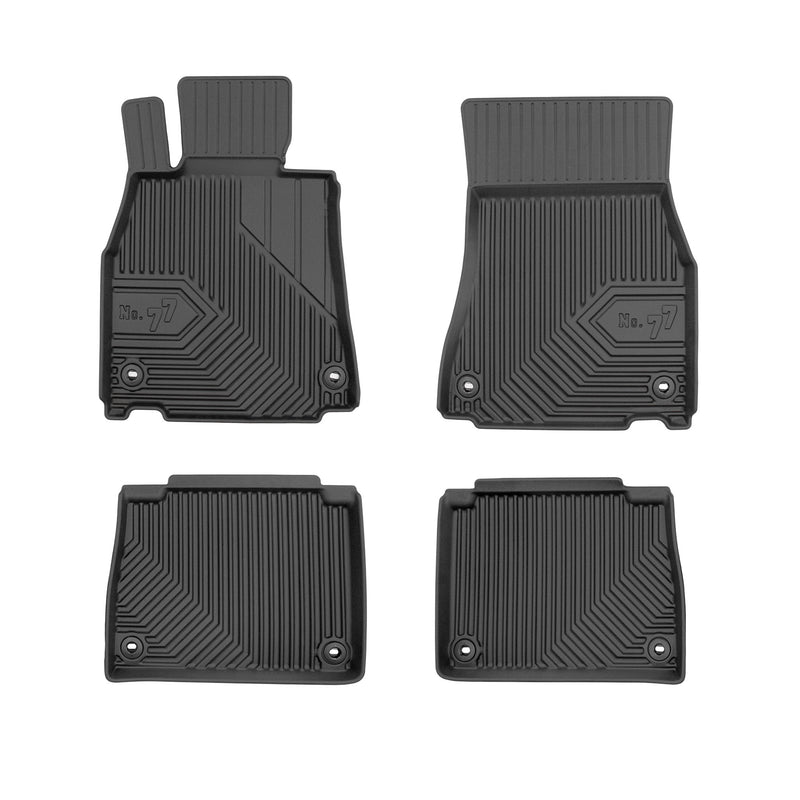 Tapis de Sol de Voiture pour Lexus LS III 2000-2006 TPE Antidérapant Noir 4Pcs