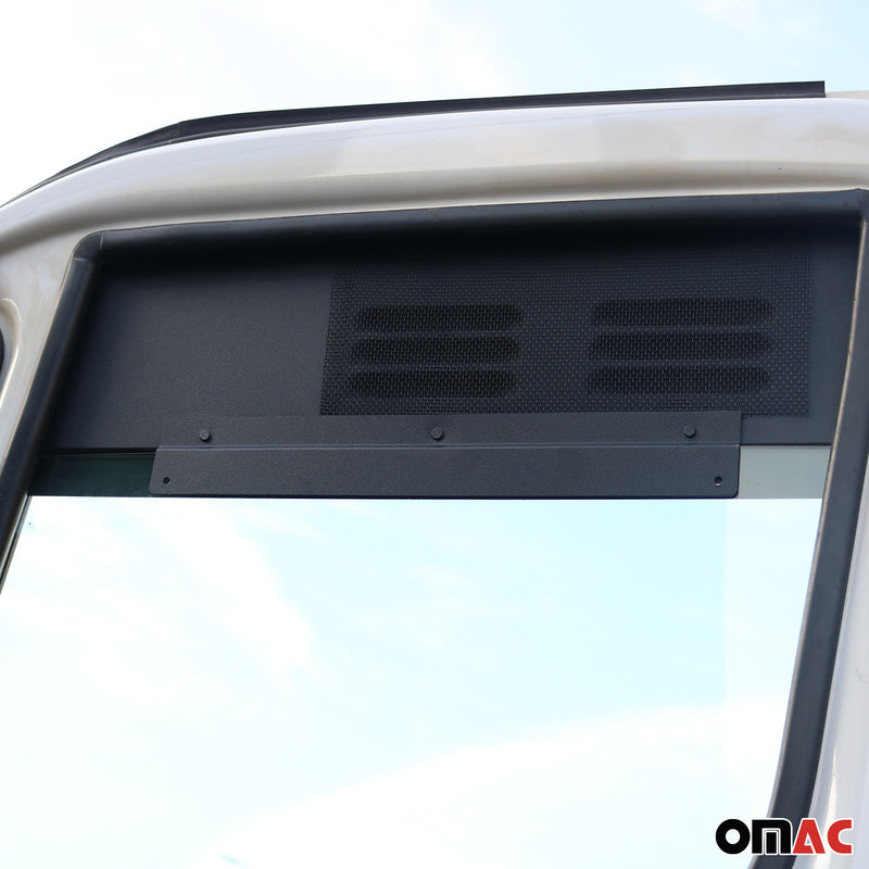 Garniture de Fenêtre pour Iveco Daily 2014-2022 2Pcs Noir