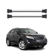 OMAC Barres de toit en aluminium pour Lexus RX III 2010-2015 Gris 2Pcs