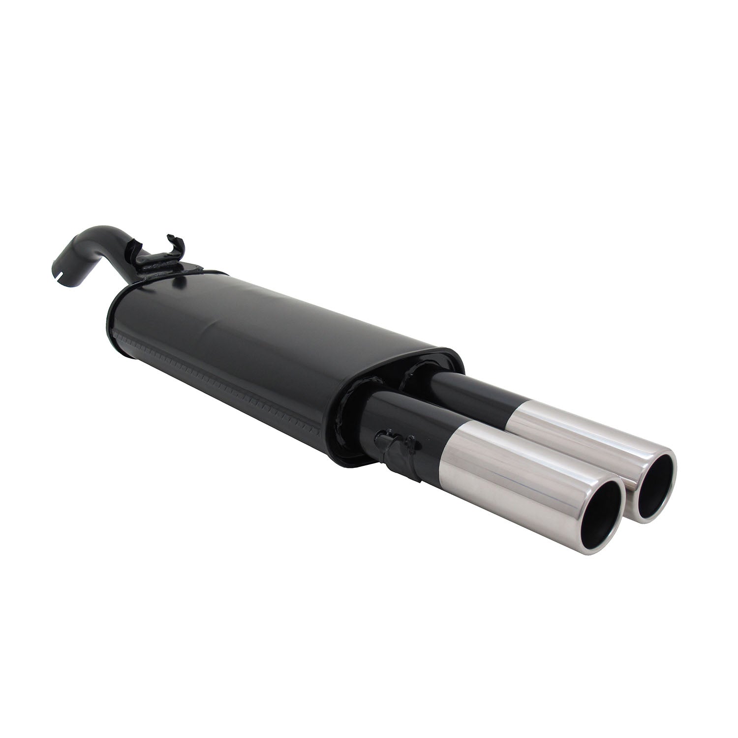 Échappement arrière sport Novus pour VW Golf 2 19E 2x76mm avec ABE