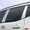 Couverture Garniture de pilier B pour Fiat Panda 2012-2020 en acier inox 6Pcs
