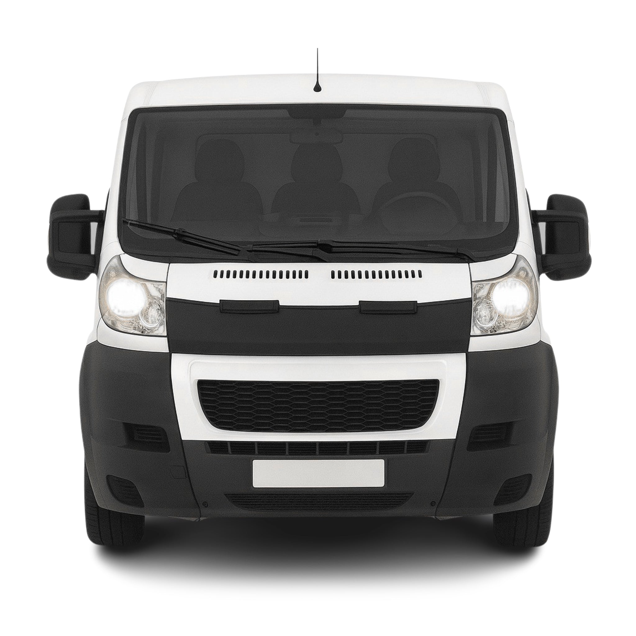 Protège Capot pour Peugeot Boxer 2006-2014 Masque de voiture vinyle Noir